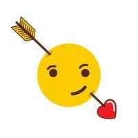 arg emoji ikon design vektor