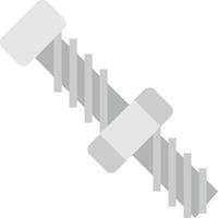 Nusswerkzeugbau - flaches Symbol vektor