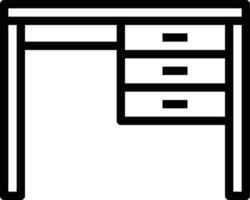 Schreibwaren-Werkzeug - Gliederungssymbol vektor