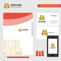 Rettungsweste Business Logo File Cover Visitenkarte und mobile App Design Vector Illustration