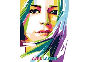 Avril Lavigne Vektor WPAP