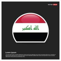 irak-unabhängigkeitstag-designvektor vektor