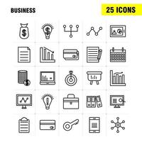 Business-Line-Icons für Infografiken, mobiles Uxui-Kit und Druckdesign, umfassen Globus, Internet, Netzwerk, Vektor, Pass, Euro, Buch, Dokumentensammlung, modernes Infografik-Logo und Piktogramm vektor