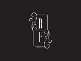 Monogramm rf rf Luxus Logo Brief Vektor Icon Design