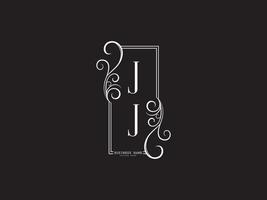 Initialen jj jj Logo-Symbol, kreatives jj Luxus-Buchstaben-Logo-Bilddesign vektor