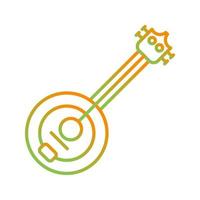 banjo vektor ikon
