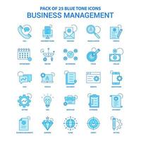 Business-Management-Blauton-Icon-Pack 25 Icon-Sets vektor