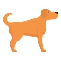 Hundebefehlssymbol, Cartoon-Stil vektor