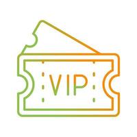 VIP-Privileg-Vektorsymbol vektor