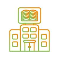 Bibliotheksvektorsymbol vektor