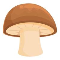 Pilz-Trüffel-Symbol Cartoon-Vektor. Lebensmittel-Shitake vektor