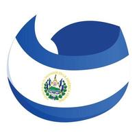 el salvador architektur symbol cartoon vektor. Tag der Unabhängigkeit vektor