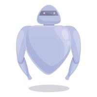 Roboter-Technologie-Symbol-Cartoon-Vektor. süßes Maskottchen vektor
