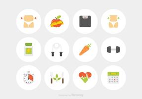 Fria bantning Vector Icons