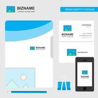 Bild-Business-Logo-Datei-Cover-Visitenkarte und mobile App-Design-Vektor-Illustration vektor