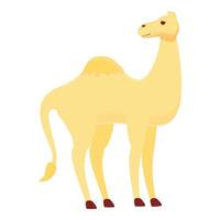 muslim kamel ikon, tecknad serie stil vektor