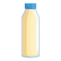 frische milchflasche symbol cartoon vektor. cremiges Produkt vektor