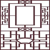 Jali-Design für Grafik- und Sperrholz-, Trennwand-, Schaumstoff-, Acryl- und CNC-Maschinenschneiden vektor