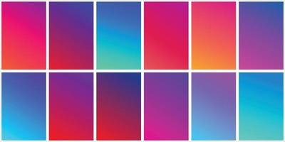 abstrakt färgrik bakgrund samling vektor