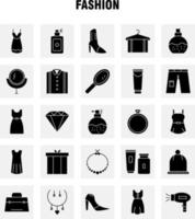 Mode solide Glyphen-Symbole für Infografiken, mobiles Uxui-Kit und Druckdesign umfassen Mütze, Hut, Kleidung, Kleidung, Hut, Kleidung, Kleidung, Kollektion, modernes Infografik-Logo und Piktogramm vektor