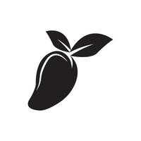 Mango-Vektor-Symbol. Illustrationslogo vektor