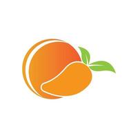 mango vektor ikon. illustration logotyp