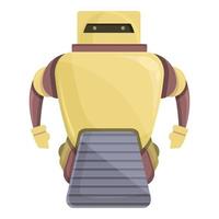 Roboter-Bot-Symbol Cartoon-Vektor. Android futuristisch vektor