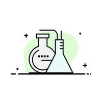 kemikalier reaktion labb energi företag logotyp mall platt Färg vektor