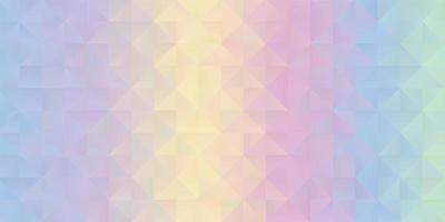 Low Poly Pastell Banner Design vektor