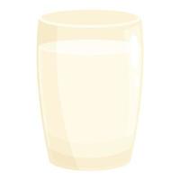 mjölk glas ikon tecknad serie vektor. österrike restaurang vektor