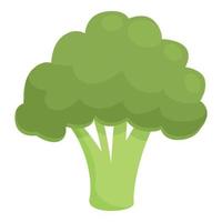 Brokkoli-Lutein-Symbol Cartoon-Vektor. Augenfutter vektor