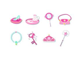 Pink Princess Element Free Vector