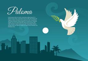 Paloma Nacht Free Vector