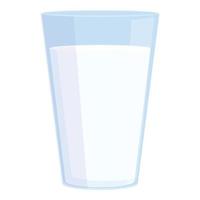 Milchglas-Symbol, Cartoon-Stil vektor