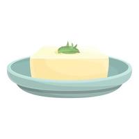 Japan-Butter-Symbol Cartoon-Vektor. asiatisches Essen vektor