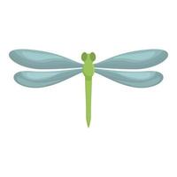 flyga insekt ikon tecknad serie vektor. vinge insekt vektor
