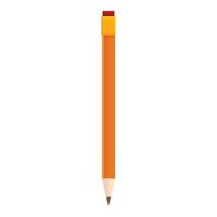 Bleistift-Symbol, Cartoon-Stil vektor