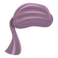 Chemo-Turban-Symbol Cartoon-Vektor. Arabischer Hut vektor