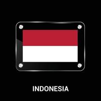 Indonesien Unabhängigkeitstag Designvektor vektor