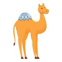 Dubai-Kamel-Ikone, Cartoon-Stil vektor