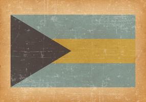 Bahamas sjunker på Old Grunge Bakgrund vektor