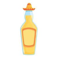 Urlaub Rum Symbol Cartoon Vektor. Mexiko Tequila vektor