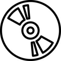 cd rom dvd computerzubehör - gliederungssymbol vektor