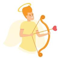 Engel Amor-Symbol, Cartoon-Stil vektor
