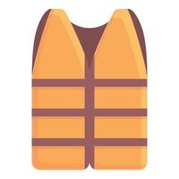 Rettungsschwimmer Schwimmweste Symbol Cartoon Vektor. Seesicherheit vektor