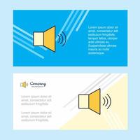 volym abstrakt företags- företag baner mall horisontell reklam företag baner vektor