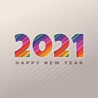 Neujahr 2021 Hintergrund ausgeschnitten