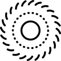 Liniensymbol für Spin vektor