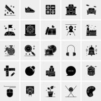 25 universelle Business-Icons Vektor kreative Icon-Illustration zur Verwendung in Web- und Mobilprojekten