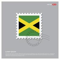 Designvektor der Jamaika-Flagge vektor